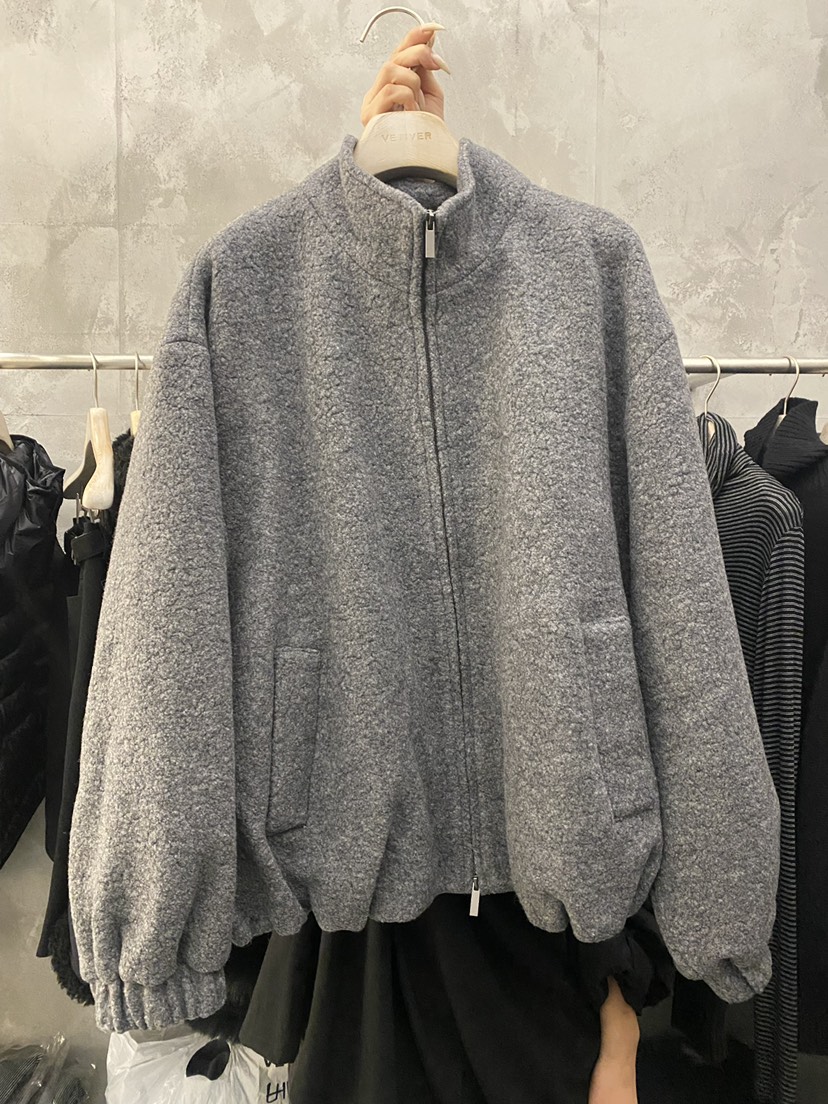 THE VETIVER-A韓國直郵㊣女裝新款熱賣推薦職業時尚人氣夾克VETIVER夾克圖色1灰色