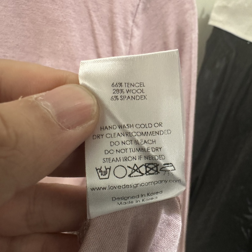 LOVE YOU SO MUCH/MORE THAN YESTERDAY東大門㊣直郵女士新品時尚長袖T恤假兩件LYSM/MORE THAN YESTERDAY長袖T恤