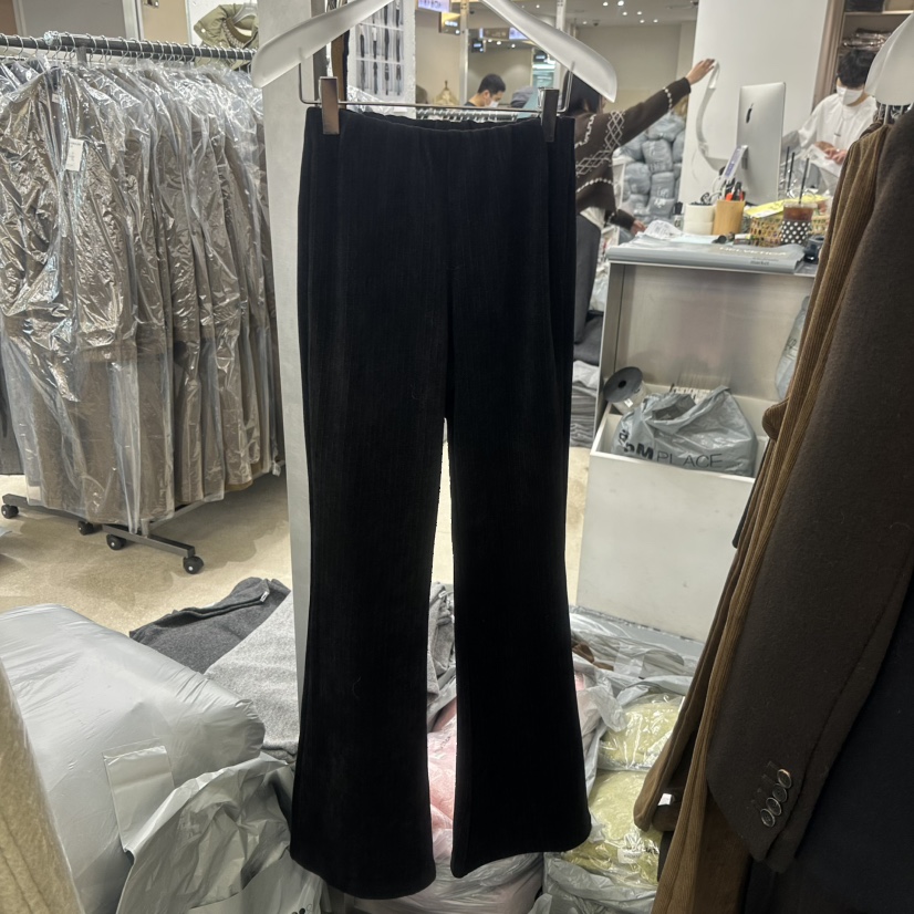 HELVETICA韓國代購㊣女裝新款休閑25秋冬真品時尚人氣休閑褲HELVETICA休閑褲圖色2