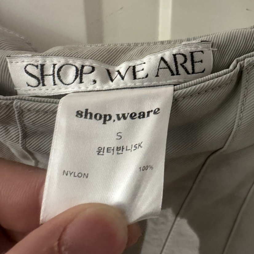 WE ARE/WELOVER韓國代購㊣女裝新款休閑職業時尚熱賣短裙SHOP_WE ARE短裙