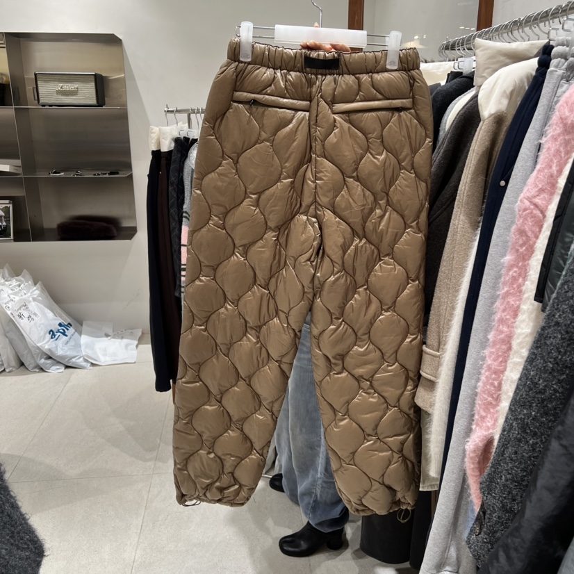 TEMPTING東大門㊣實拍女裝新款人氣職業真品休閑褲填充鴨絨TEMPTING休閑褲