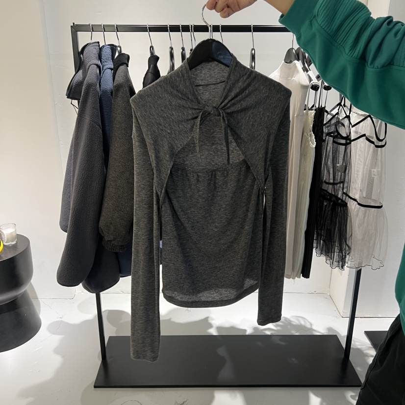 NEU ADULT韓國直郵㊣女士新款推薦職業25秋冬人氣長袖T恤高領NEU ADULT長袖T恤