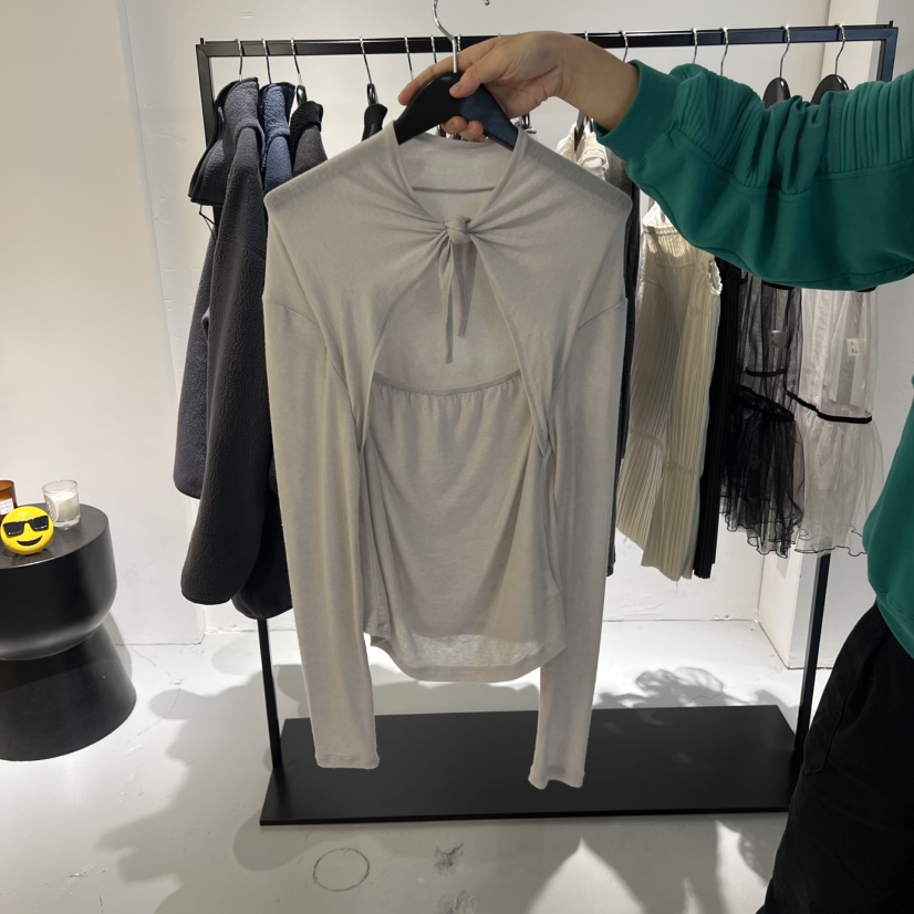 NEU ADULT韓國直郵㊣女士新款推薦職業25秋冬人氣長袖T恤高領NEU ADULT長袖T恤