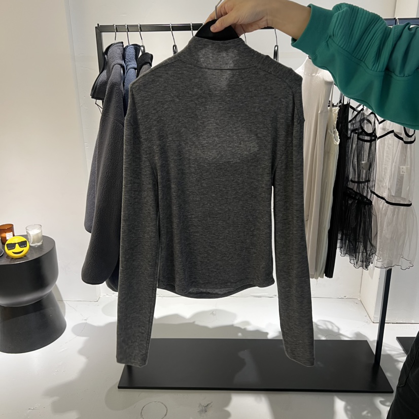 NEU ADULT韓國直郵㊣女士新款推薦職業25秋冬人氣長袖T恤高領NEU ADULT長袖T恤圖色1