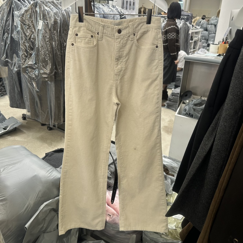 HELVETICA東大門㊣實拍女士新品真品熱賣人氣25秋冬休閑褲燈芯絨HELVETICA休閑褲圖色1