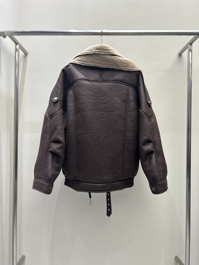 LATTE-P韓國代購㊣女士新款時尚推薦25秋冬休閑職業夾克高領LATTE-P夾克