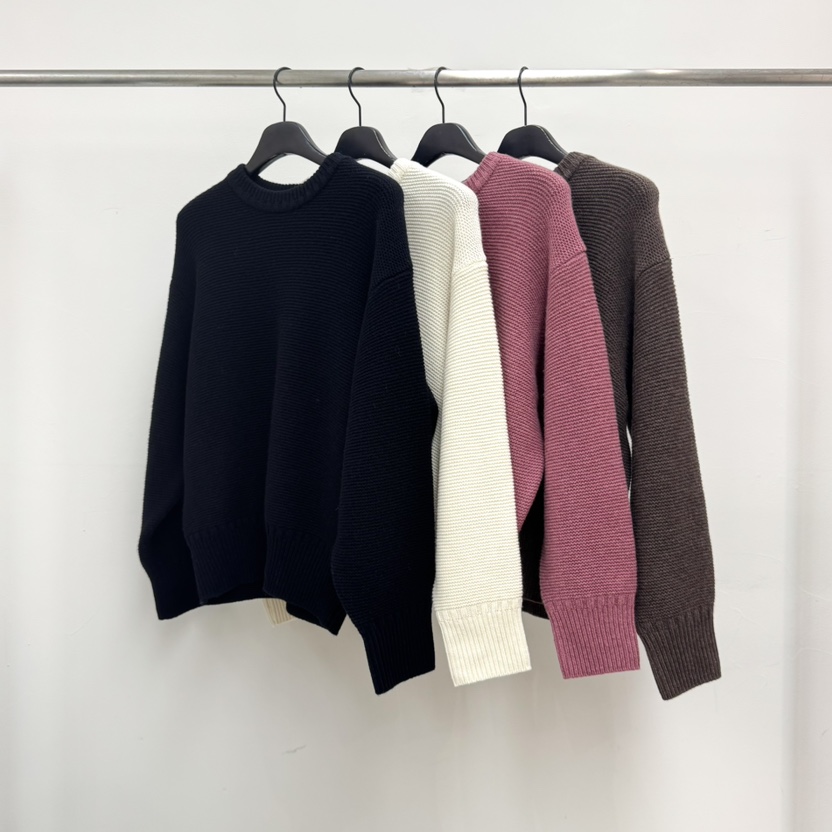 RIVER東大門㊣實拍女裝新品休閑職業熱賣人氣時尚毛衣雙排扣WATER/RIVER毛衣