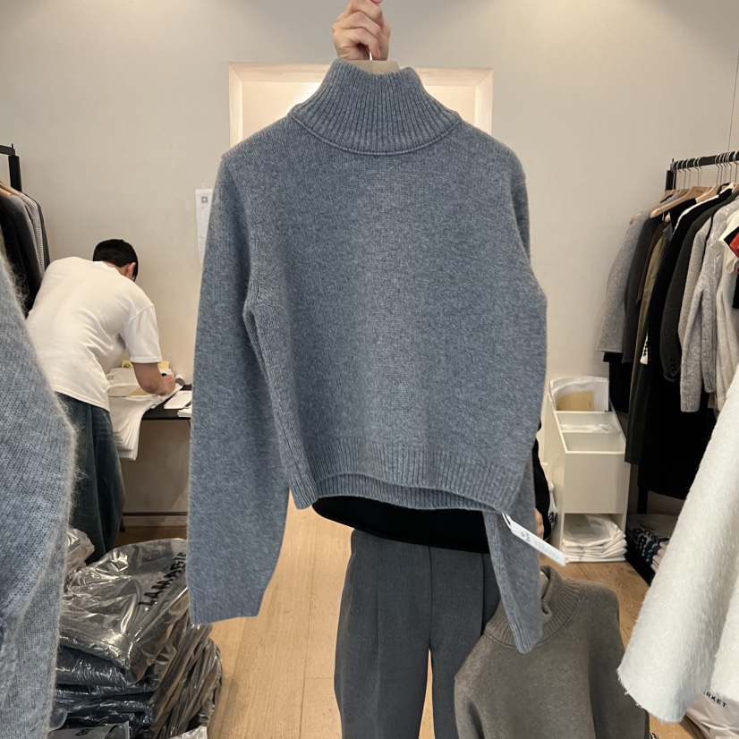 LA MAGIE FEMME韓國代購㊣女士新品休閑時尚25秋冬針織衫Lamagie Femme針織衫圖色2