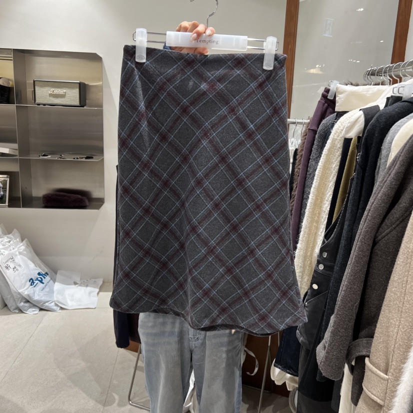 TEMPTING韓國代購㊣女裝新品時尚推薦真品熱賣半身裙中短裙TEMPTING半身裙/中短裙圖色2