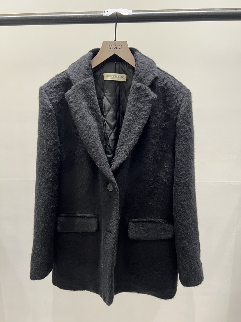 MAC東大門㊣代購女裝新品25秋冬時尚職業真品推薦熱賣夾克毛皮THE FORWARD MAC夾克圖色2