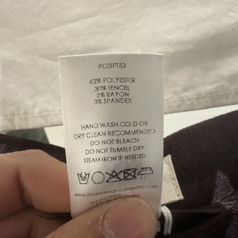 LOVE YOU SO MUCH/MORE THAN YESTERDAY東大門㊣代購女士新款真品休閑褲LYSM/MORE THAN YESTERDAY休閑褲