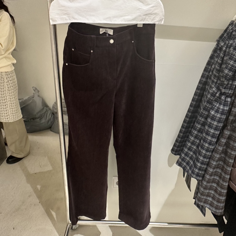 LOVE YOU SO MUCH/MORE THAN YESTERDAY東大門㊣代購女士新款真品休閑褲LYSM/MORE THAN YESTERDAY休閑褲圖色1