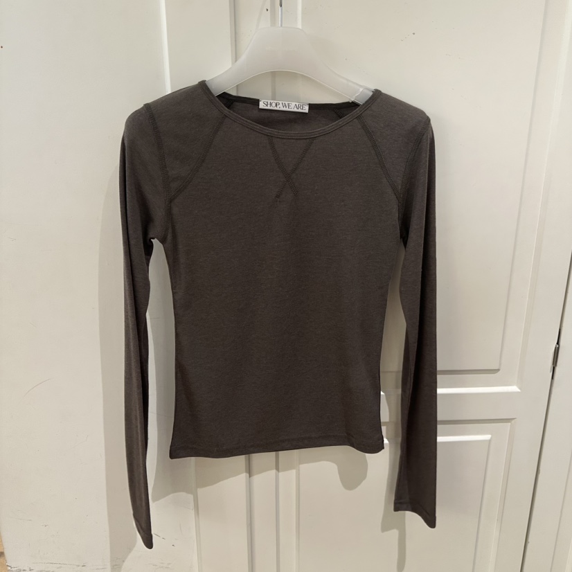 WE ARE/WELOVER韓國直郵㊣女士新品時尚真品職業25秋冬長袖T恤SHOP_WE ARE長袖T恤圖色3