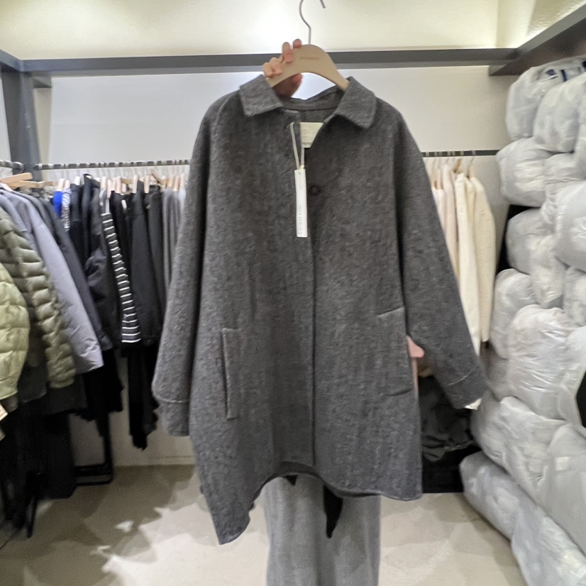 SELF SERVICE東大門㊣代購女士新款推薦人氣熱賣中長款大衣SELF SERVICE中長款大衣圖色1