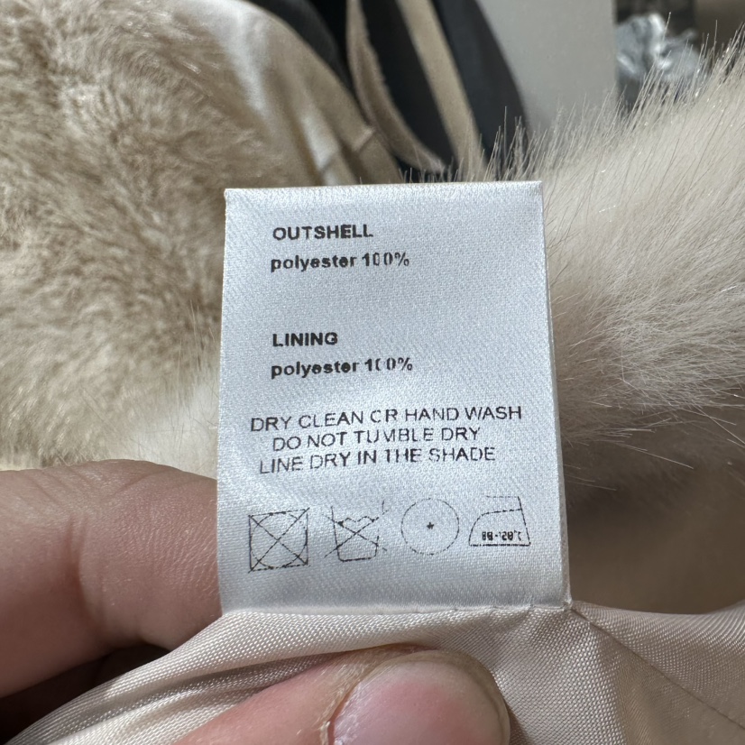 HAUTTE-P韓國代購㊣女裝新款25秋冬時尚真品熱賣短款大衣貂皮HAUTTE短款大衣