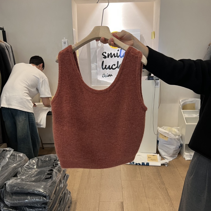 LA MAGIE FEMME東大門㊣直郵女士新款休閑吊帶背心不含內搭Lamagie Femme吊帶/背心