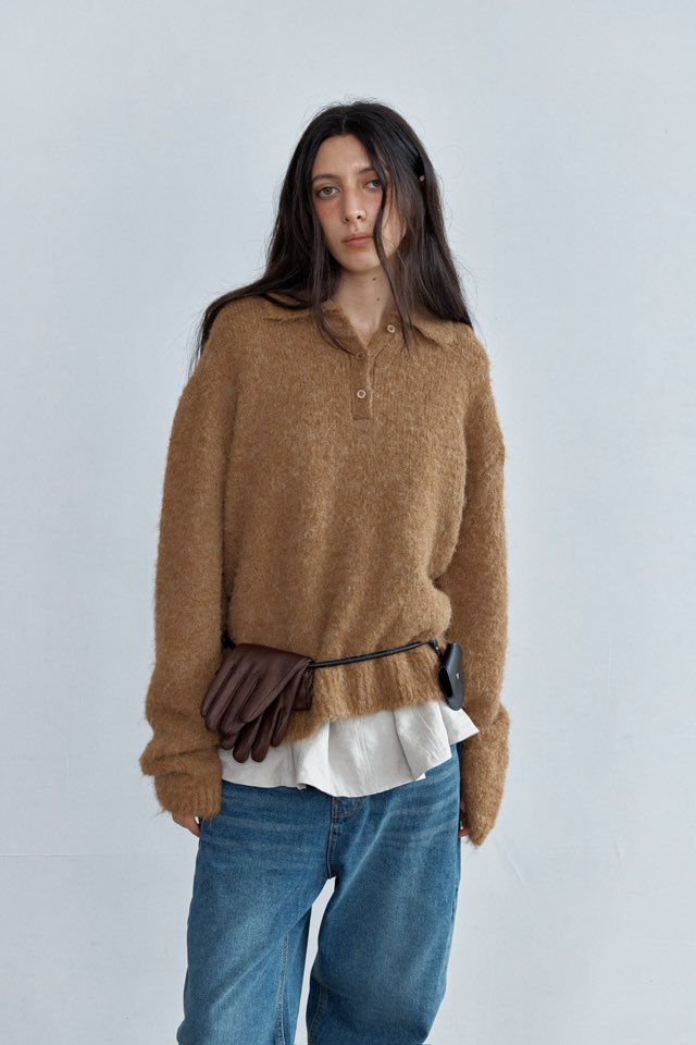 BETTER韓國直郵㊣女裝新品25秋冬人氣真品時尚職業休閑毛衣BETTER毛衣圖色2