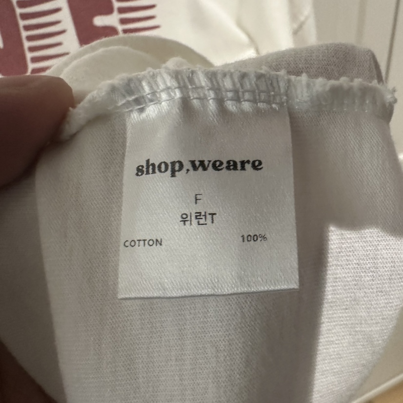 WE ARE/WELOVER韓國直郵㊣女裝新款25秋冬人氣真品推薦T恤SHOP_WE ARET恤