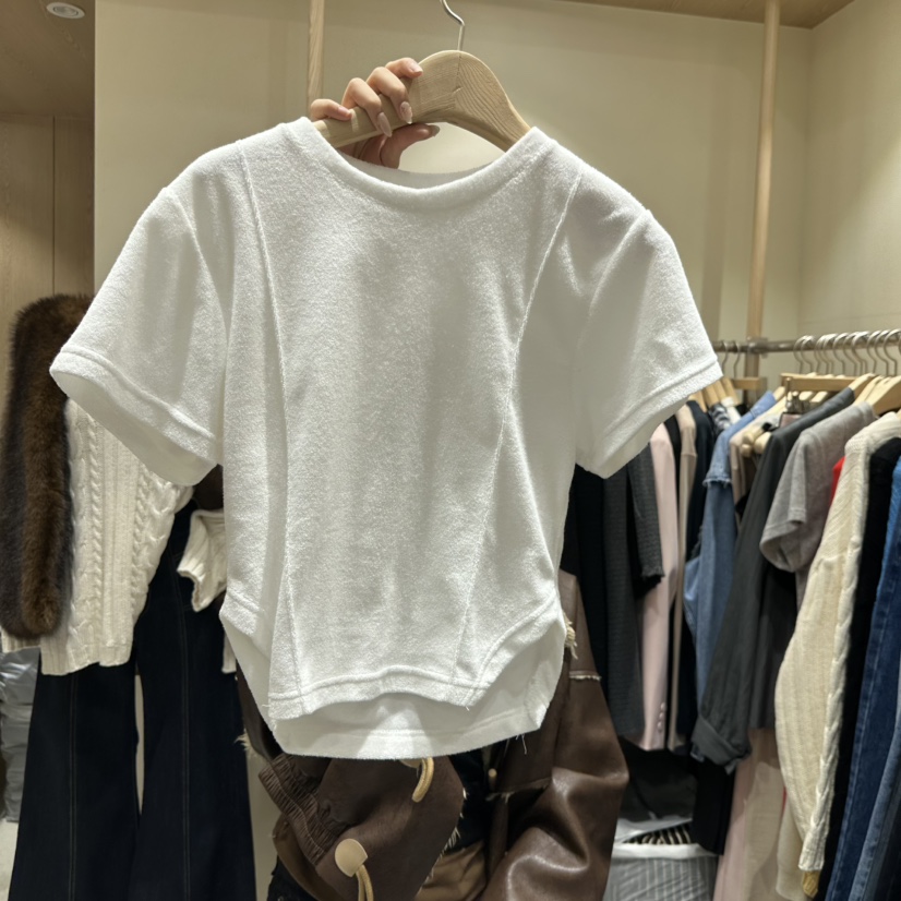 VINTAGE VIBE東大門㊣直郵女士新品人氣25秋冬休閑熱賣T恤VINTAGE VIBET恤圖色1