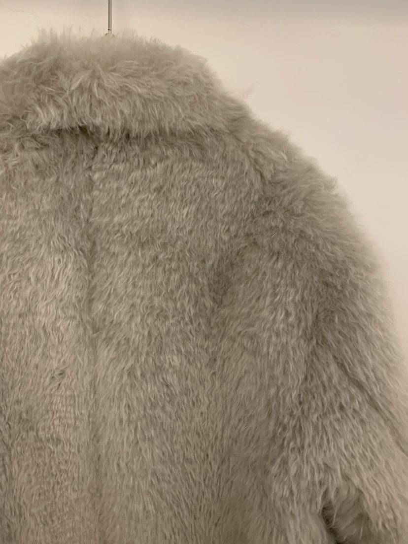 UNDER KEY韓國直郵㊣女士新品25秋冬真品短款大衣抓絨保暖UNDER KEY短款大衣