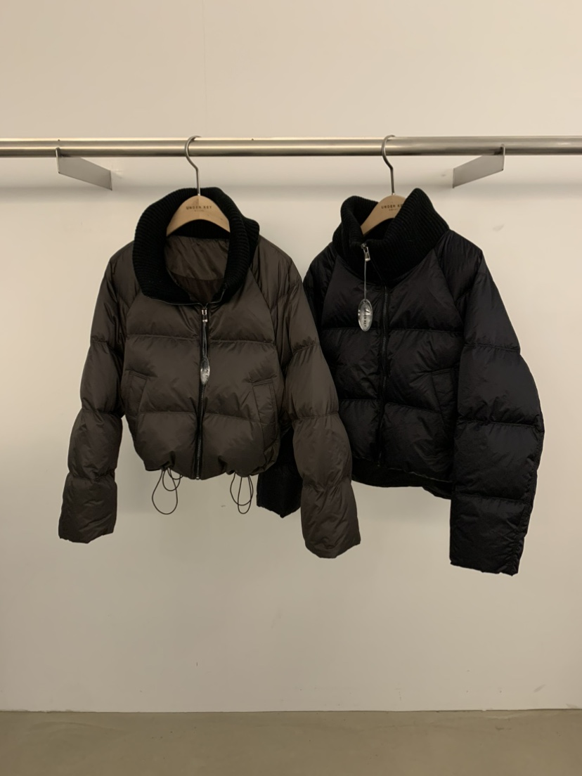 UNDER KEY東大門㊣實拍女士新品推薦人氣短款羽絨服填充鴨絨UNDER KEY短款羽絨服