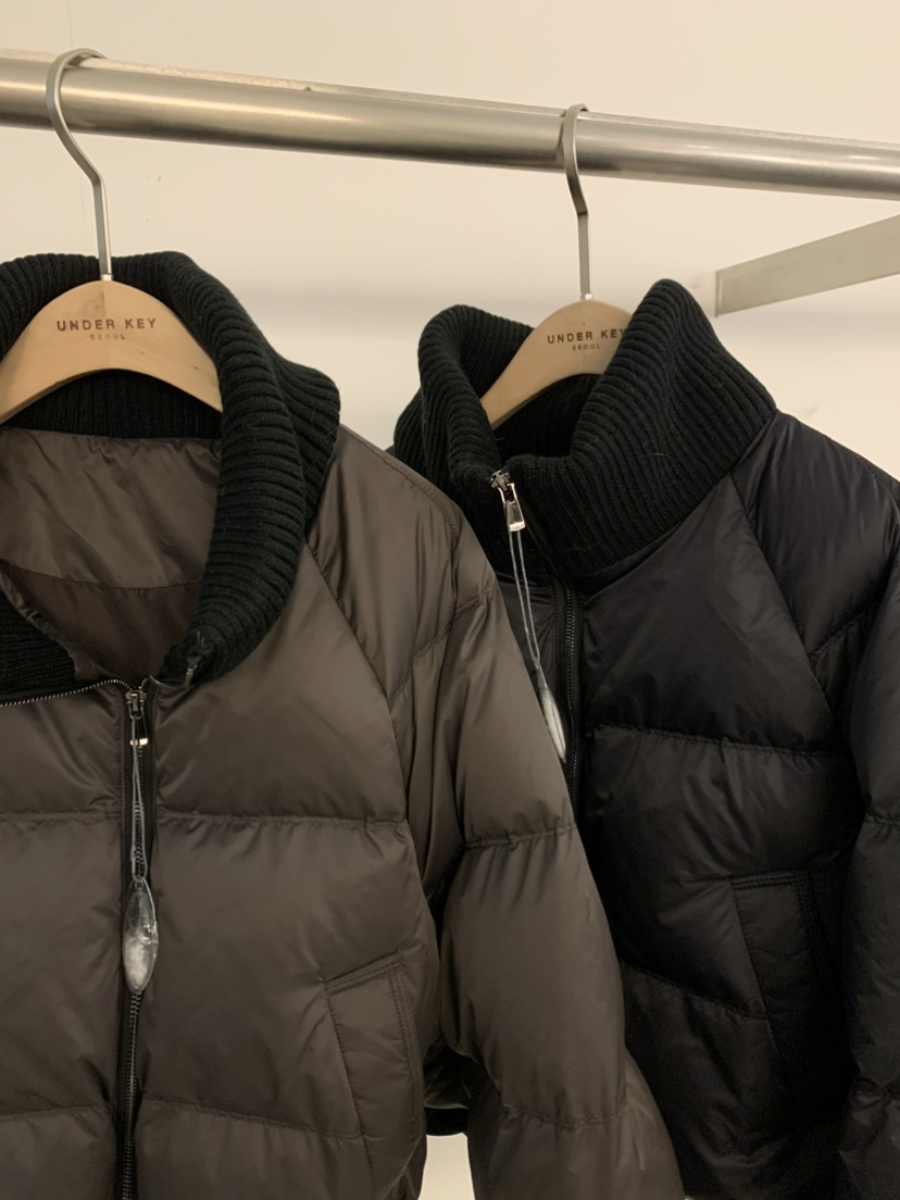 UNDER KEY東大門㊣實拍女士新品推薦人氣短款羽絨服填充鴨絨UNDER KEY短款羽絨服