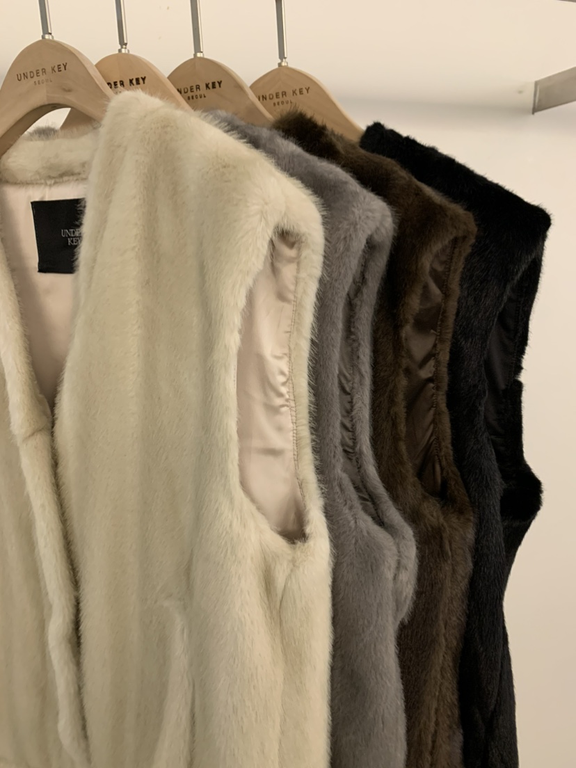 UNDER KEY東大門㊣實拍女士新品25秋冬休閑人氣熱賣推薦馬甲UNDER KEY馬甲