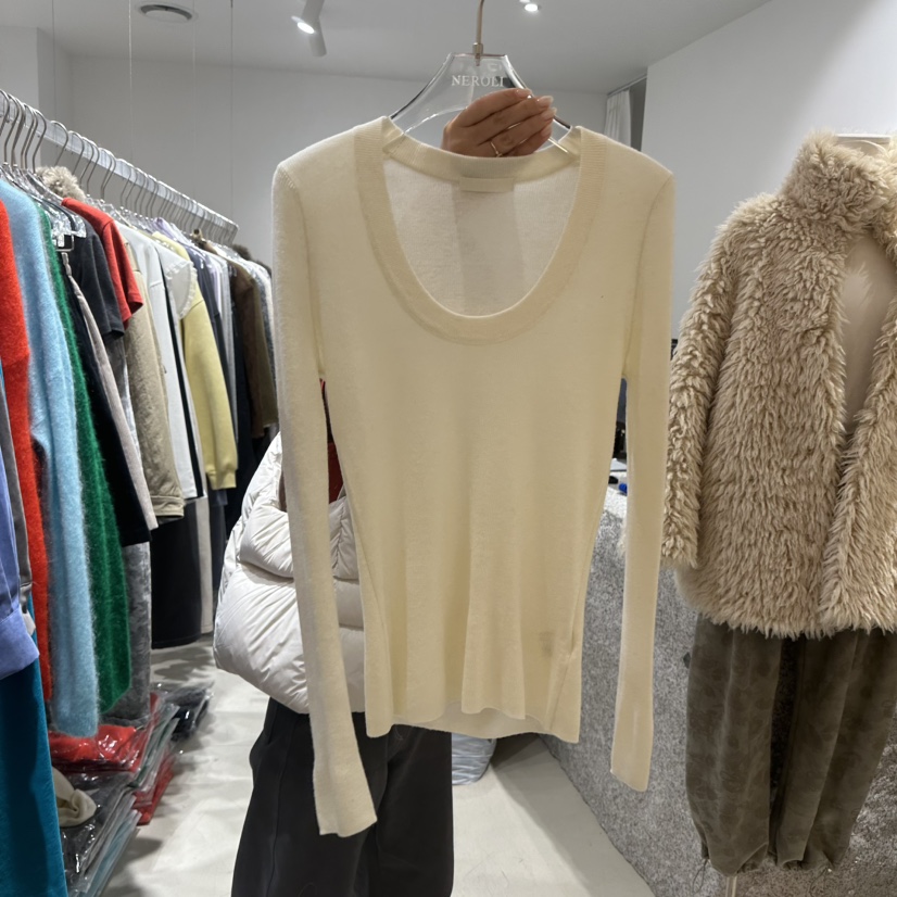NEROLI 36韓國代購㊣女裝新款推薦25秋冬職業時尚人氣針織衫NEROLI 36針織衫圖色2