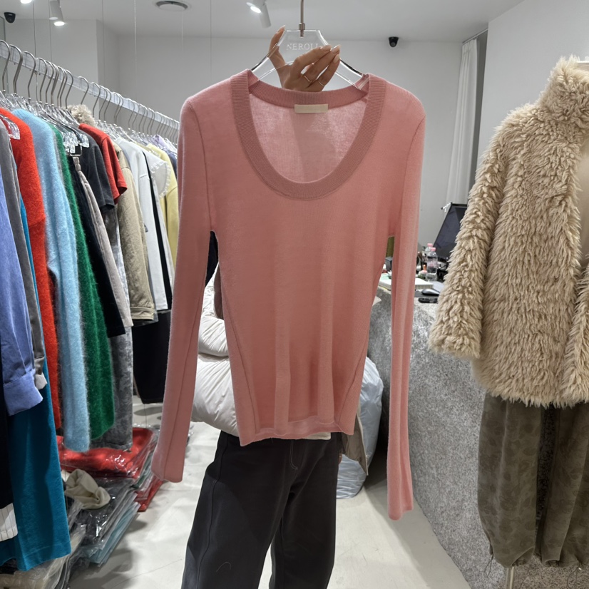 NEROLI 36韓國代購㊣女裝新款推薦25秋冬職業時尚人氣針織衫NEROLI 36針織衫圖色3