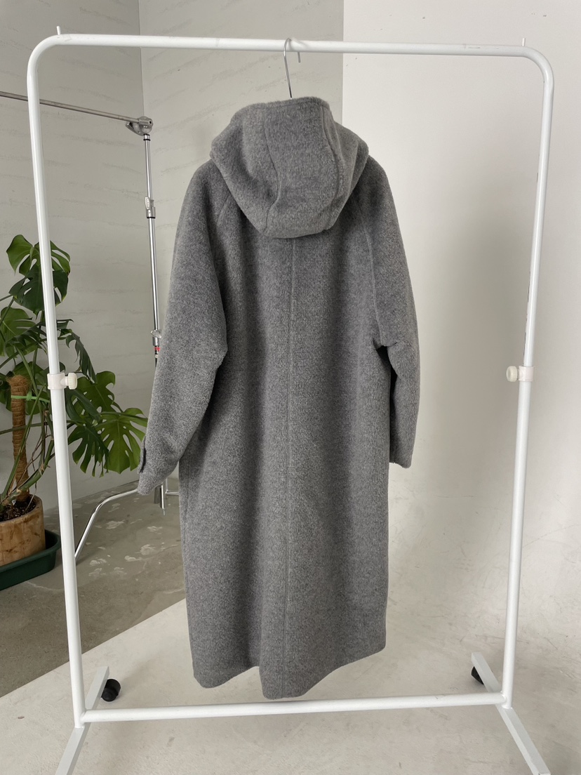 URBANE cloth韓國直郵㊣女士新款人氣休閑真品25秋冬中長款大衣URBANE cloth中長款大衣