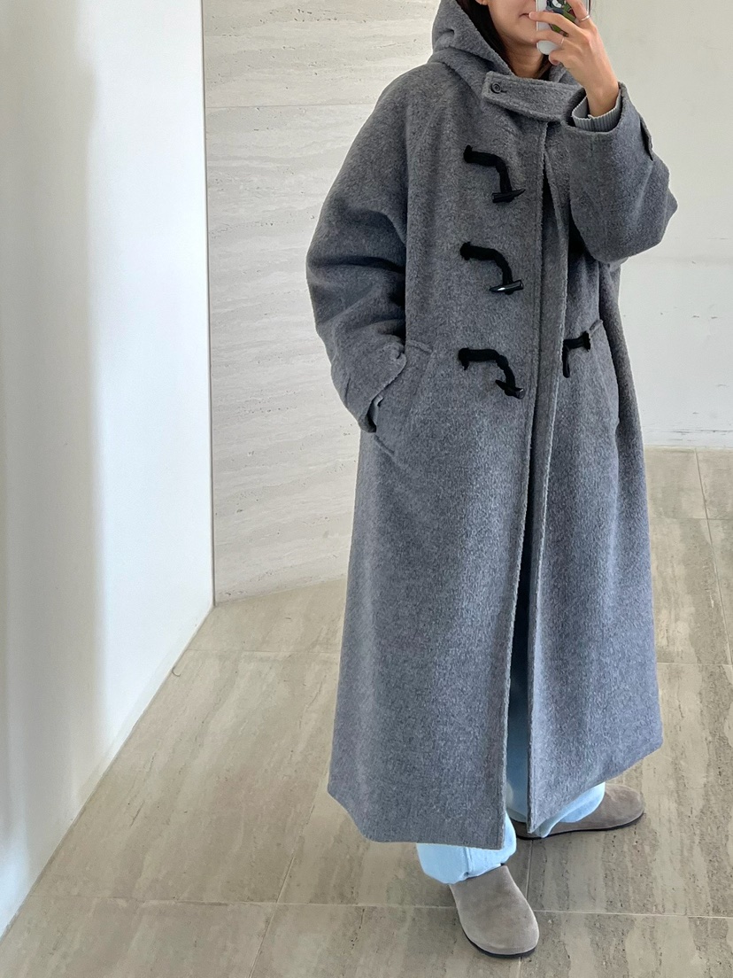 URBANE cloth韓國直郵㊣女士新款人氣休閑真品25秋冬中長款大衣URBANE cloth中長款大衣