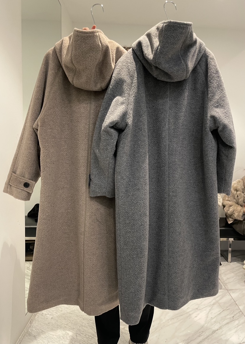 URBANE cloth韓國直郵㊣女士新款人氣休閑真品25秋冬中長款大衣URBANE cloth中長款大衣