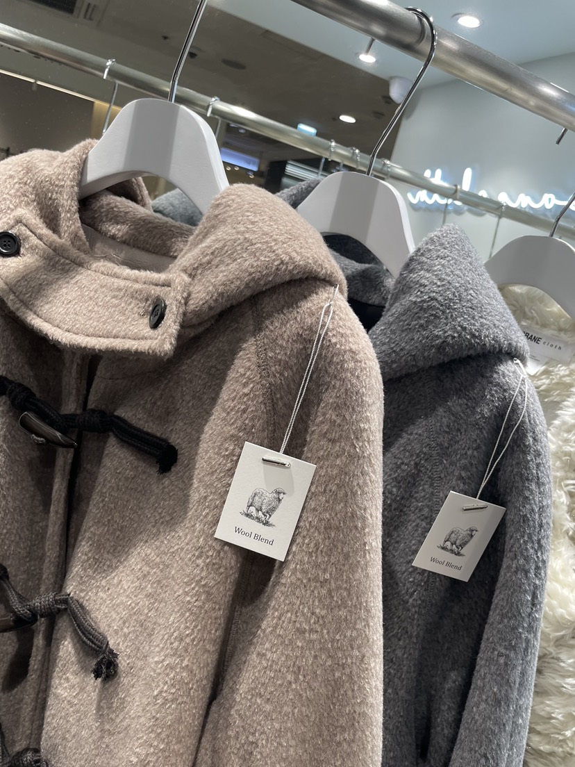 URBANE cloth韓國直郵㊣女士新款人氣休閑真品25秋冬中長款大衣URBANE cloth中長款大衣