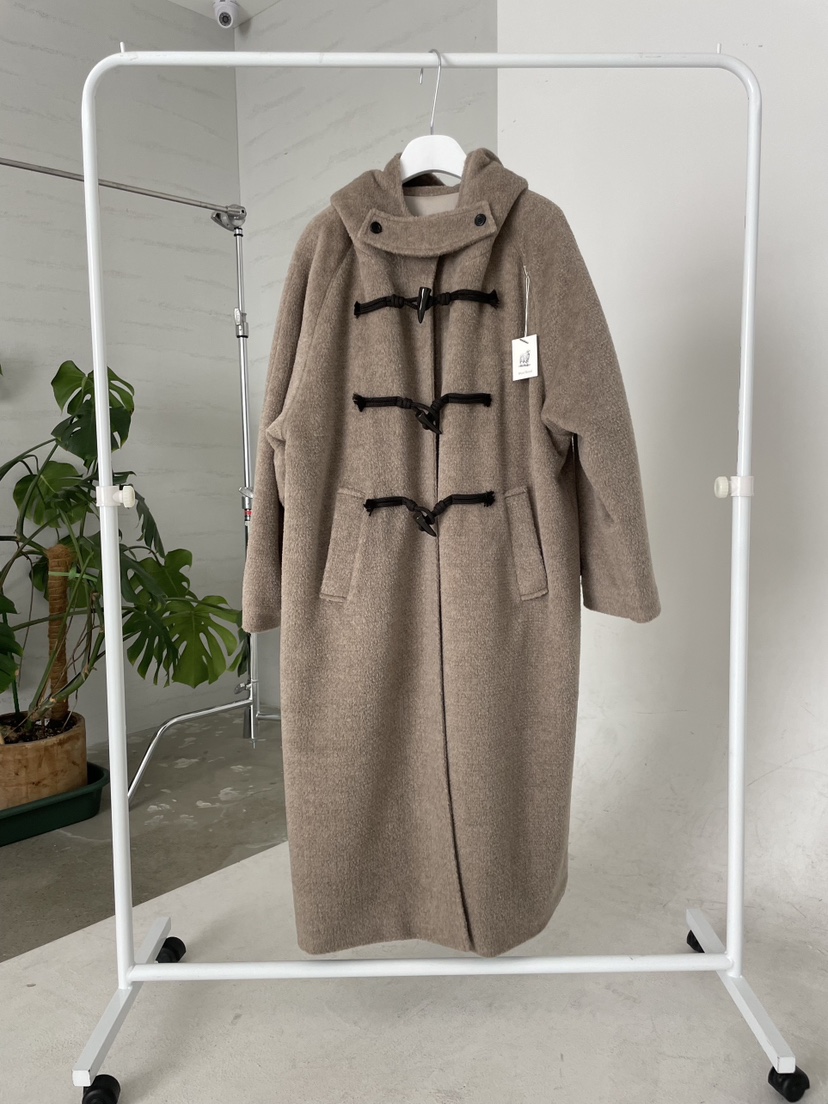 URBANE cloth韓國直郵㊣女士新款人氣休閑真品25秋冬中長款大衣URBANE cloth中長款大衣圖色1