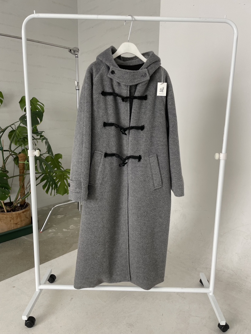 URBANE cloth韓國直郵㊣女士新款人氣休閑真品25秋冬中長款大衣URBANE cloth中長款大衣圖色2