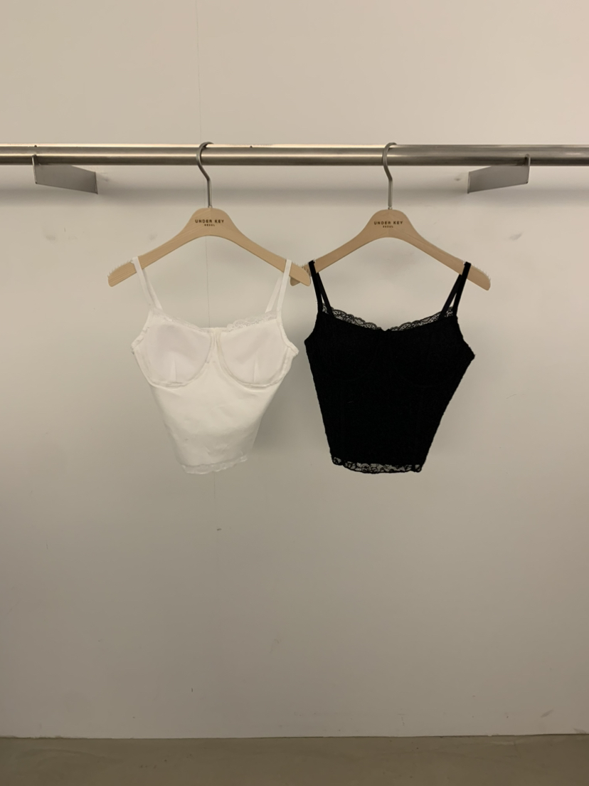 UNDER KEY東大門㊣直郵女士新款25秋冬人氣熱賣吊帶背心蕾絲UNDER KEY吊帶/背心