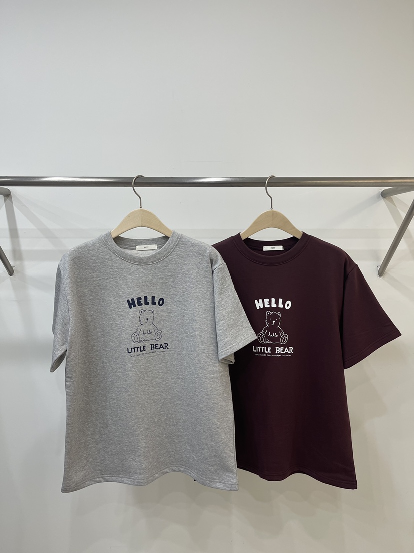 FIFTY韓國直郵㊣女裝新款職業真品時尚推薦休閑人氣T恤小熊FIFTYT恤