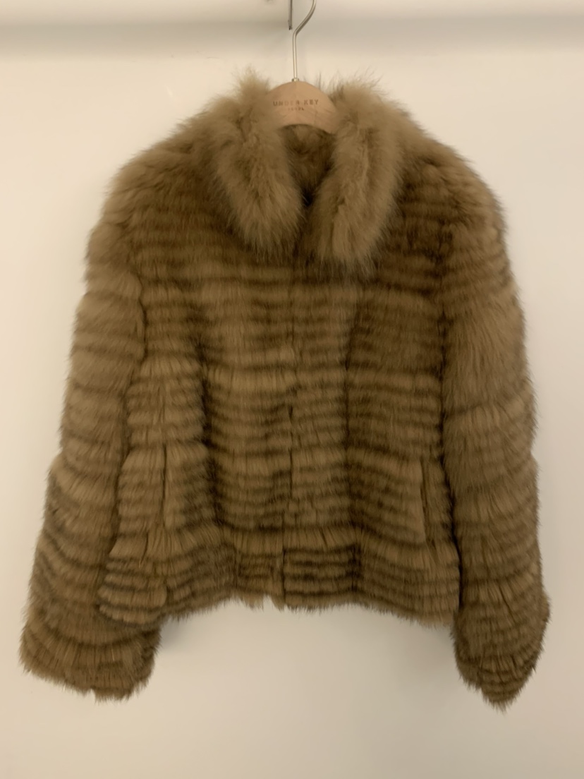 UNDER KEY東大門㊣代購女士新款人氣25秋冬推薦時尚短款大衣UNDER KEY短款大衣圖色3