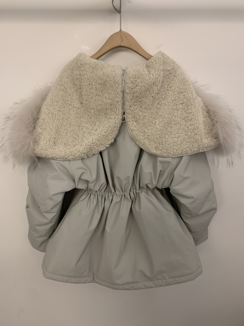 UNDER KEY東大門㊣直郵女裝新品人氣25秋冬短款羽絨服浣熊鴨絨UNDER KEY短款羽絨服