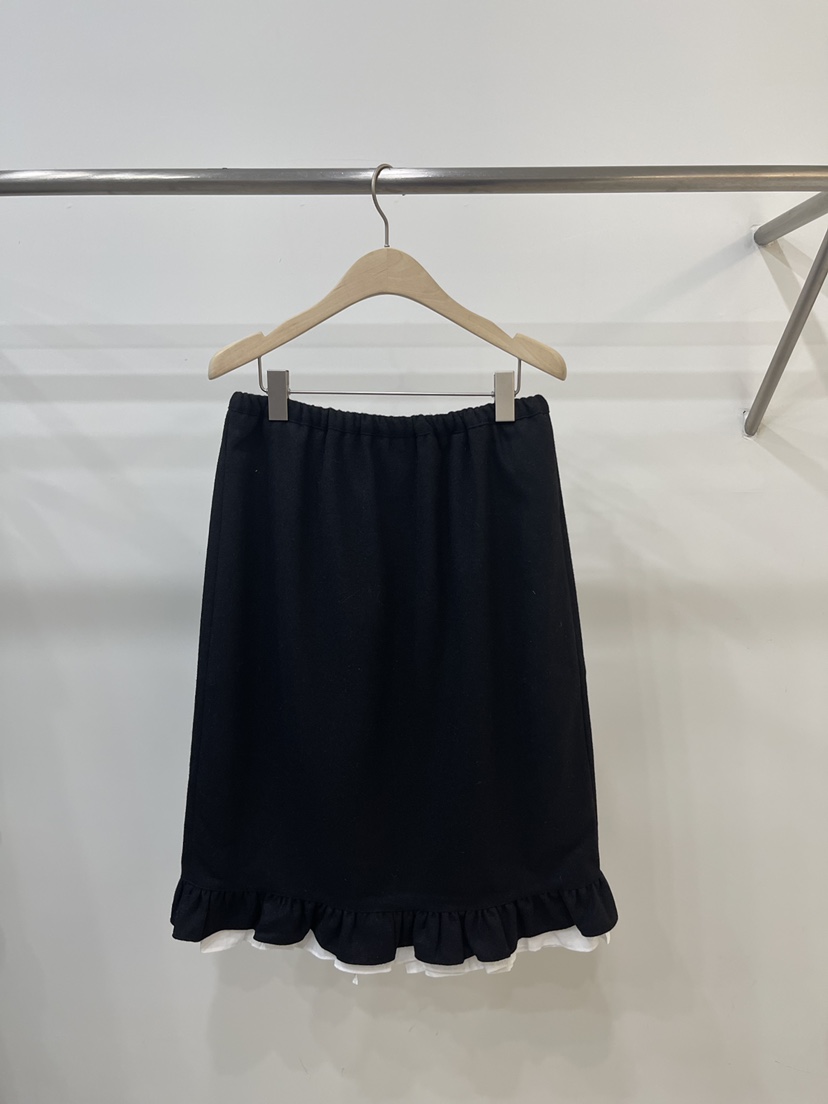 FIFTY東大門㊣代購女裝新款25秋冬推薦人氣真品半身裙中短裙FIFTY半身裙/中短裙圖色2黑色