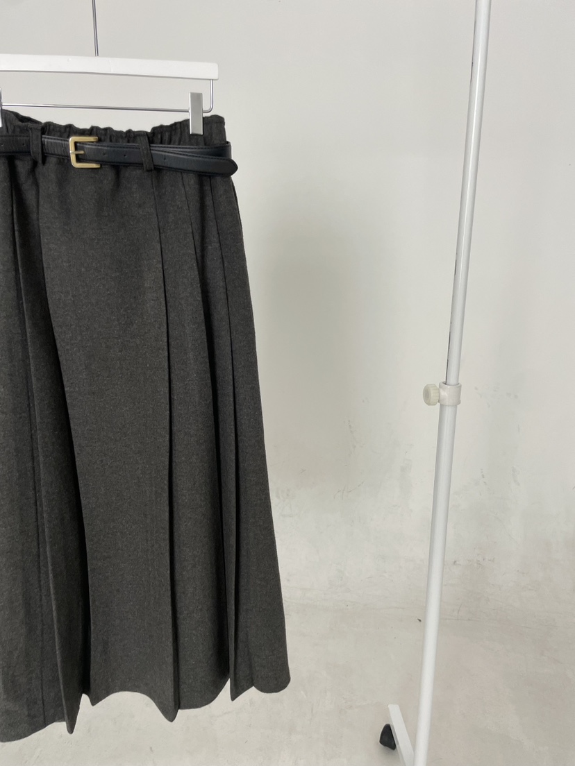 URBANE cloth東大門㊣實拍女士新款休閑人氣真品長裙不含腰帶URBANE cloth長裙