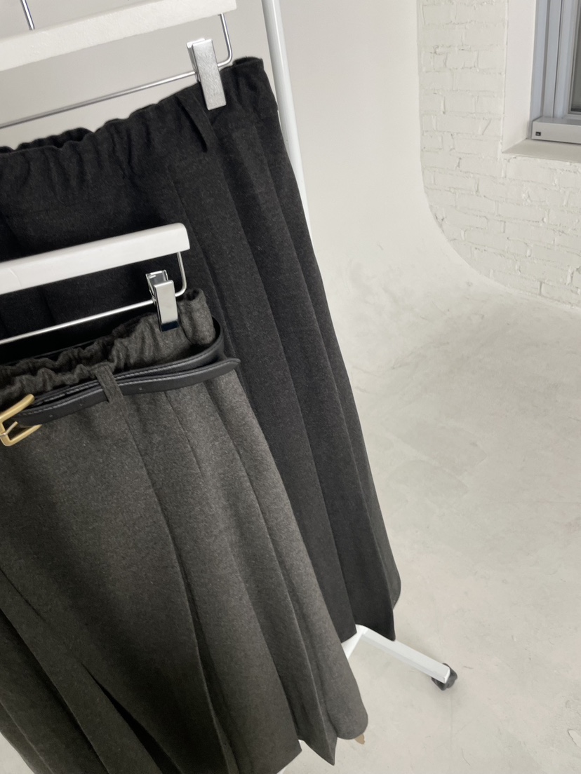 URBANE cloth東大門㊣實拍女士新款休閑人氣真品長裙不含腰帶URBANE cloth長裙