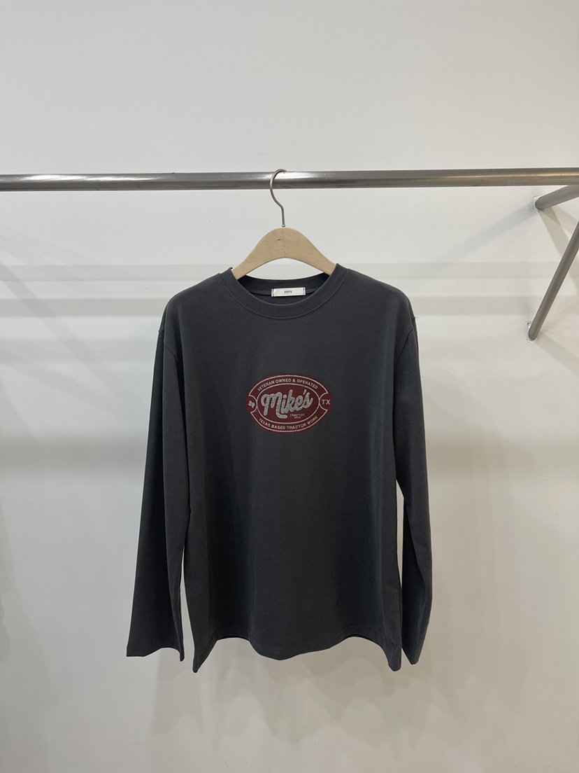 FIFTY東大門㊣直郵女士新款職業真品25秋冬推薦熱賣長袖T恤FIFTY長袖T恤圖色2