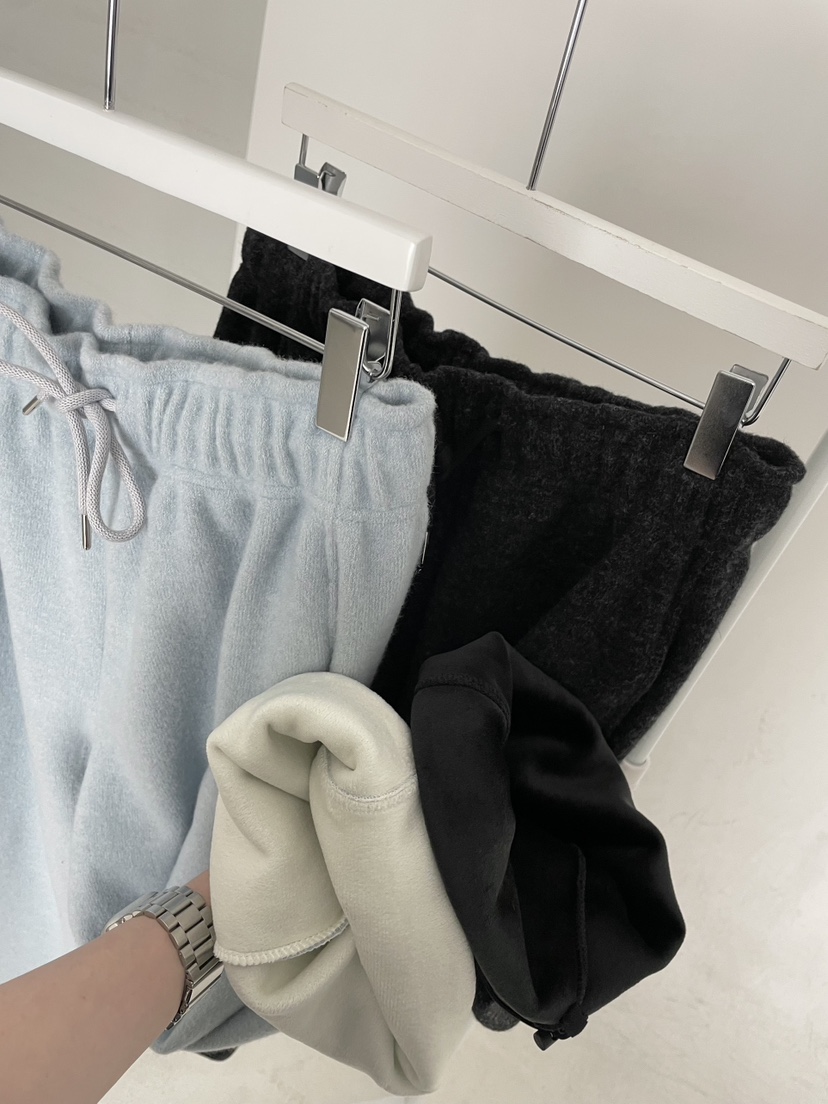 URBANE cloth韓國代購㊣女裝新品人氣真品時尚熱賣休閑褲加絨URBANE cloth休閑褲