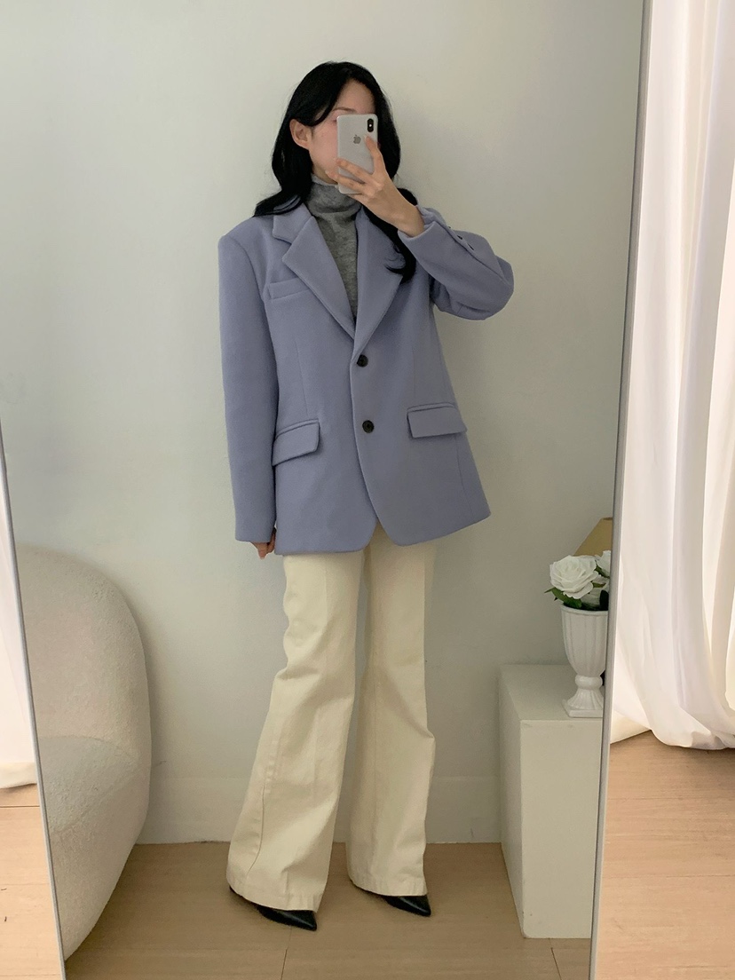 RED-J-레드.J-T韓國直郵㊣女裝新品職業時尚人氣夾克雙層RED-J夾克