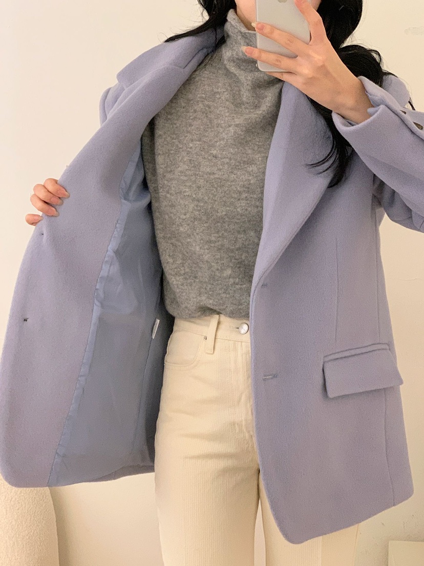 RED-J-레드.J-T韓國直郵㊣女裝新品職業時尚人氣夾克雙層RED-J夾克