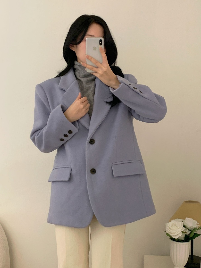 RED-J-레드.J-T韓國直郵㊣女裝新品職業時尚人氣夾克雙層RED-J夾克圖色2