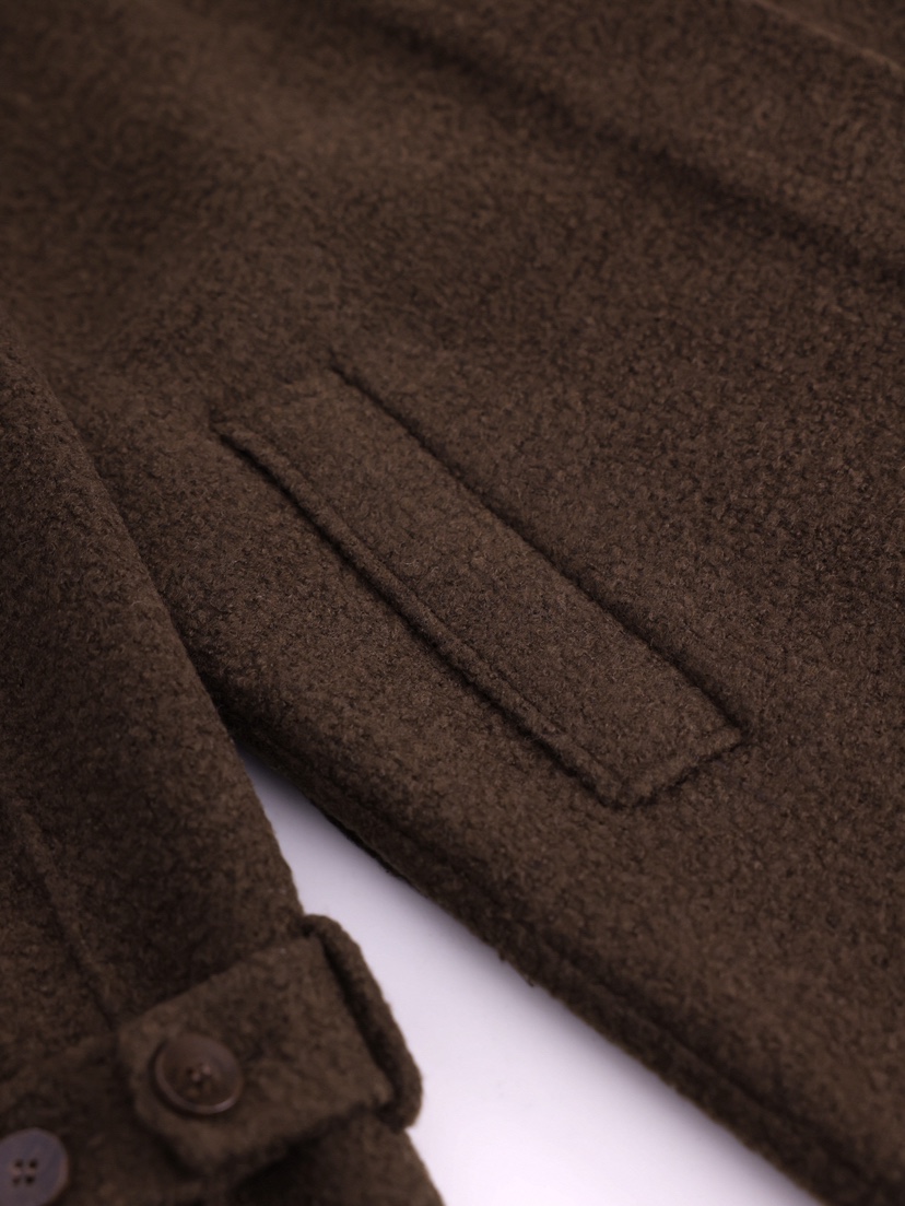 HER韓國直郵㊣女裝新款人氣時尚推薦真品熱賣中長款大衣含腰帶HANNA21中長款大衣