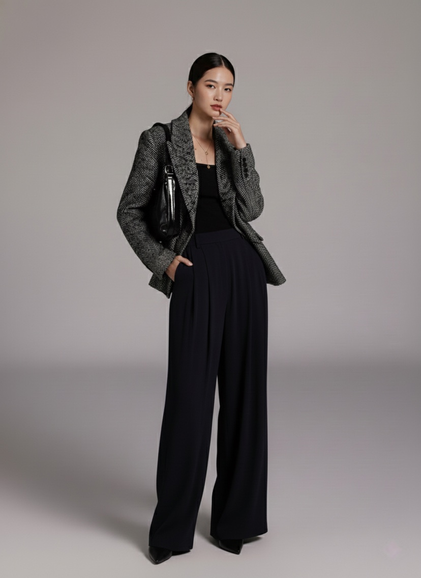 HER韓國代購㊣女士新品職業25秋冬推薦時尚真品休閑人氣夾克HANNA21夾克