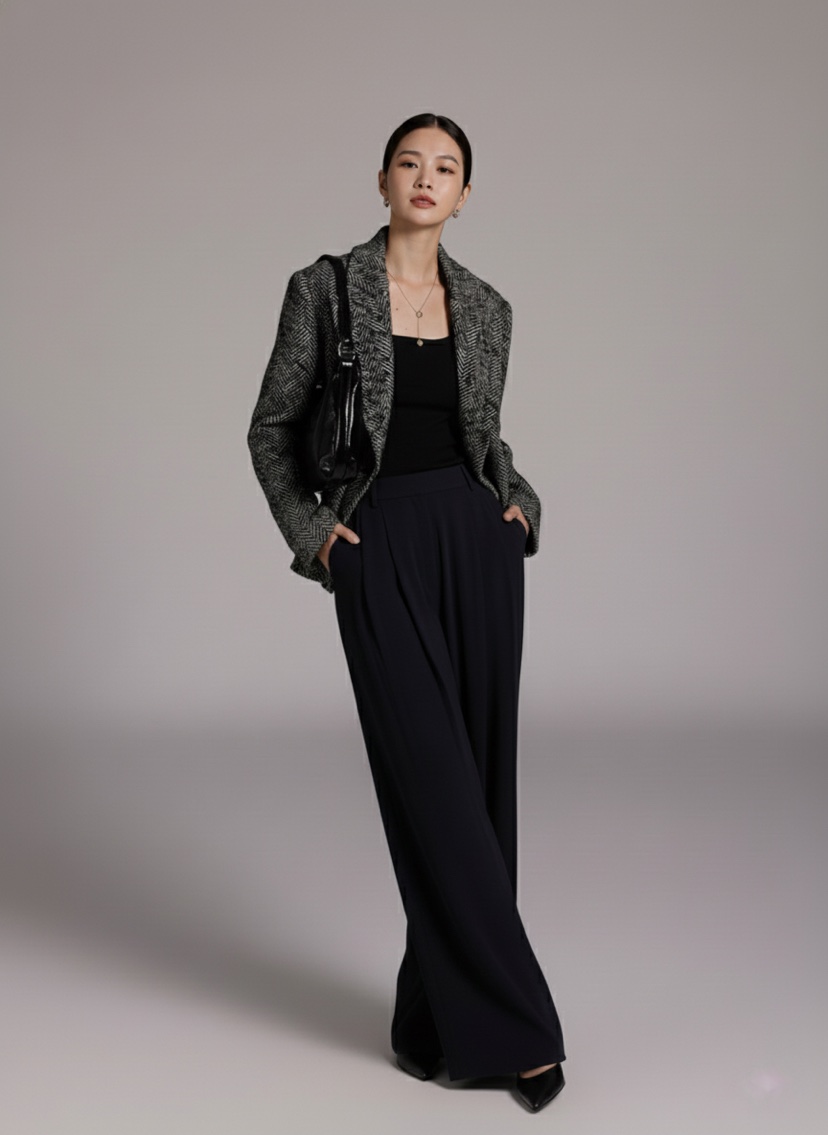 HER韓國代購㊣女士新品職業25秋冬推薦時尚真品休閑人氣夾克HANNA21夾克